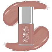Semilac 3in1 One Step Glossy Gel Nagellak 7 ml S235 Peach Beige