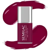 Semilac 3in1 One Step Glossy Gel Nagellak 7 ml S775 Plum Wine