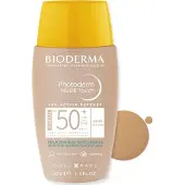 Bioderma Photoderm Nude Dorado 40ml Zonnebrandcrème Voor Het Gezicht