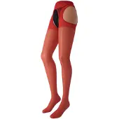 Trasparenze Panty's/ Kousen Collant Aperti 15 Denari Scandal dames XS