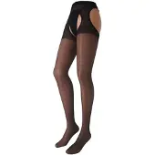 Trasparenze Panty's/ Kousen Collant Aperti 15 Denari Scandal dames XS