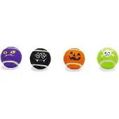 Beeztees Tennisbal Hond Halloween D 6,3 Cm 4 Stuks