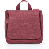 Reisenthel Toiletbag Toilettas Ophangen - 3L - Twist Maroon Donkerrood