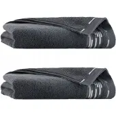 Zwoltex Luxe Katoenen Handdoek Set 50x90 & 70x140cm - Grijs