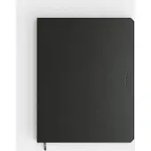 De KEMPEN Notitieboek - Ashblack (zwart) - 17 x 22 cm - Binnenzijde: blanco