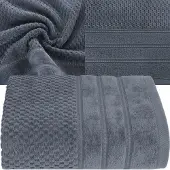 Eurofirany Luxe Katoenen Badhanddoek 70x140 cm - 500 GSM Staalgrijs