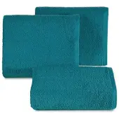 Eurofirany Zijde Zachte Katoenen Handdoek 50x90cm Donker Turquoise