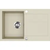Bergström Spoelbak Kapstadt Beige 78 x 50 cm, Model 57776