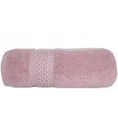 Faro Zacht Roze Katoenen Badhanddoek 70x140 cm - 550 GSM