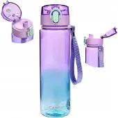 Casno Aura Tritan Fles 560ml Paars-Blauw - Lekvrij & Lichtgewicht