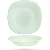 Luminarc Carine Diep Bord Groen 21 cm - Gehard Glas
