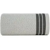 Eurofirany Madlen Handdoek 30x50 cm Grijs Katoenbadstof 500 g/m2