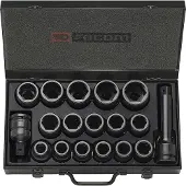 Facom set "impact"-doppen van 3/4" tot 1 5/8" mm - NK.500U
