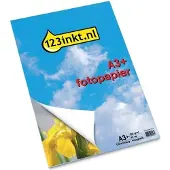123inkt Ultra Glossy hoogglans fotopapier 300 grams A3+ (20 vel)