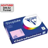 Clairefontaine Gekleurd papier Roze 160 grams A3 (250 vel)