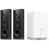 Eufy security S220 2K Draadloze Video Deurbel 2 stuks + HomeBase 2 - Bundelvoordeel