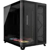 Corsair Gaming-PC-behuizing AIR 5400 RS-R Mid-tower Zwart ARGB met zijpaneel van gehard glas