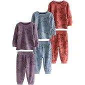 Next Nachtkledij opaal / lila / rood / zwart