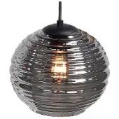 Van den Heuvel Verlichting Glas Fantasy Globe Smoke 20 cm.