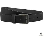 Boodz Leren Riem Extra Lang Zwart | Maat 150 | XXL