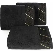 Eurofirany Luxe Katoenen Badhanddoek Evita 50x90 cm - Zilveren Draad