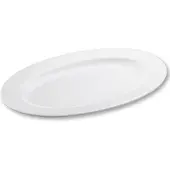 Wilmax Ovale Schaal 36 cm - Wit Porselein