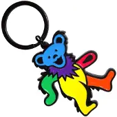 Rock Off Grateful Dead - Yellow Body Dancing Bear - Sleutelhanger