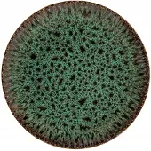 Lubiana Stoneware JADE Bordenset 6 Pers. 21,2cm Groen/Zwart