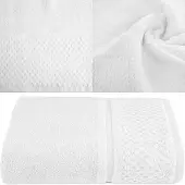 Eurofirany Luxe Katoenen Badhanddoek 70x140 cm Wit - Hoge Absorptie
