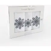 Zwoltex Rozeta Wit Set - Luxe Katoenen Handdoeken (3 Stuks)