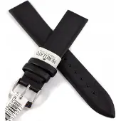 Morellato Leren Horlogeband - 18mm - Zwart