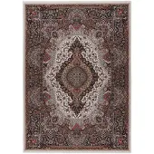 Muratap Dunya klassiek isfahan oosters vloerkleed laagpolig, wasbaar, anti-slip,