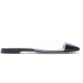 GIANVITO ROSSI Plexi Slingback Flats