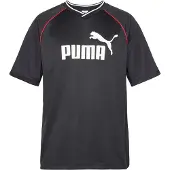 Puma Functioneel shirt 'Essentials' rood / zwart / wit