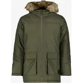JJ REBEL heren parka winterjas groen maat S