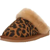 Warmbat Huisschoenen 'Collie' bruin / lichtbruin / zwart