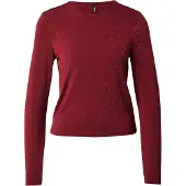 ONLY Shirt 'ONLZita' wijnrood