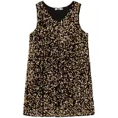 We fashion Jurk goud / zwart
