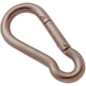 Goldenship Spring Hook 25 Units Zilver 5 x 50 mm
