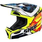 Shot Furious Flash Mips Motorcross helm voor jongeren Maat