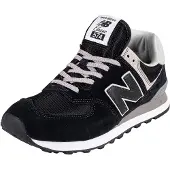 New Balance Sneakers laag '574' zwart / wit