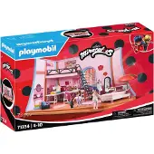 Playmobil Miraculous: Marinettes Loft Construction Game Roze Kinderen