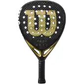 Wilson Defy Pro V1 Padelracket Black/Gold 4-1/4"