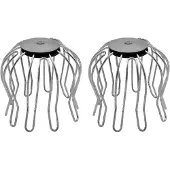 Nature Bladvanger | | Ø 8 cm (2 stuks, Verzinkt staal)