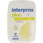 Interprox Interdentaire - - Plus Mini 10 U - Geel - Unisex - Volwassene