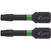 Luna Torsion Impact Bit TX15 32mm - 2 stuks