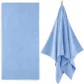 Zwoltex Kiwi2 Luxe Badhanddoek - Egyptisch Katoen, Blauw, 500g/m², 70x140cm