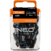 Neo Tools Slagbits PZ2 25mm 20 Stuks - Duurzame S2 Staal