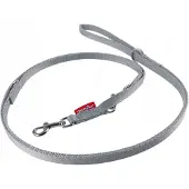 Champion Verstelbare Hondenlijn 225cm - Grijs, 1.3cm Breed