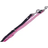 Nobby trainingslijn mesh preno roze - 200 x 2,5 cm